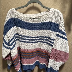 Together Multicolor Knit Sweater